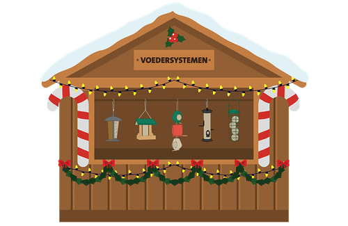 Kerstmarkt voedersystemen
