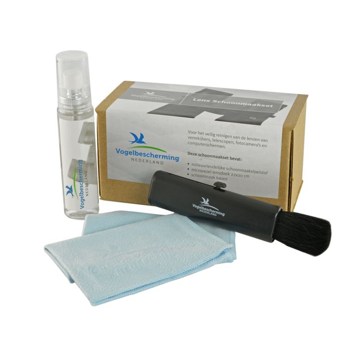 Vogelbescherming lens schoonmaakset