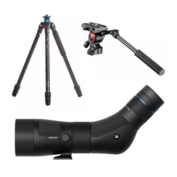Vogelbescherming Havik 65 telescoopset met grutto statief