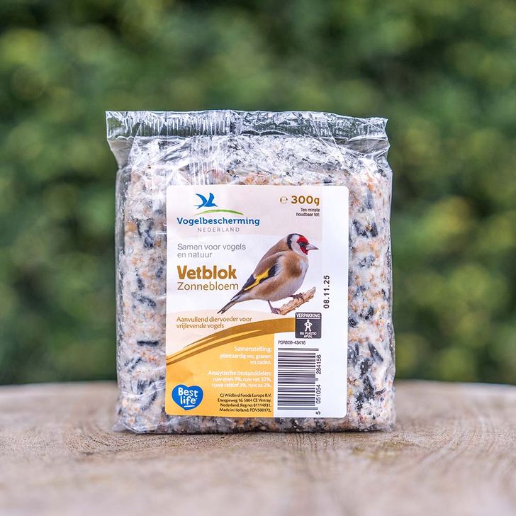 Zonnebloemvetblok