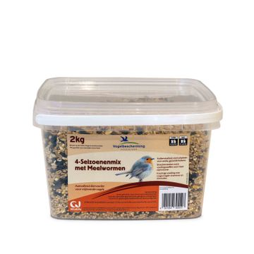 4-seizoenenmix met meelwormen 2 kg