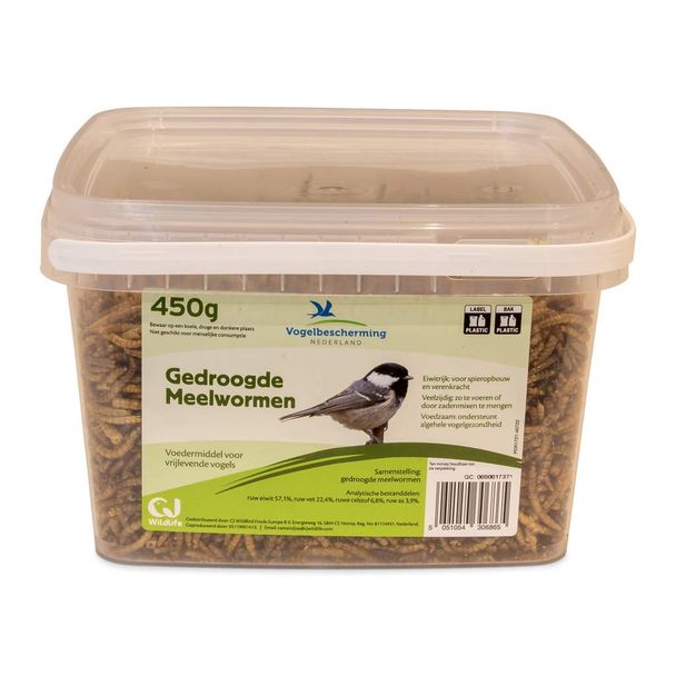 Gedroogde Meelwormen 450 g