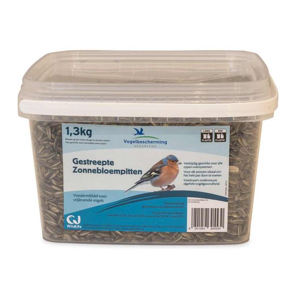 Gestreepte zonnebloempitten 1,3 kg