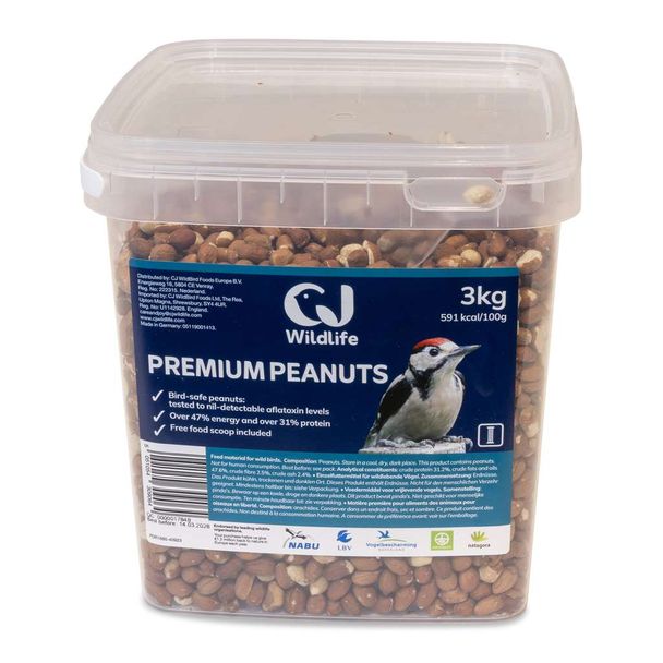 Premium pinda's 3 kg (emmer)