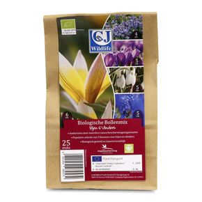 Biologische Bollenmix Bijen & Vlinders - 25 stuks
