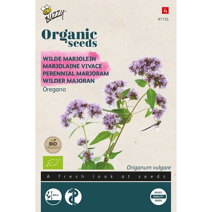 Buzzy® Organic Marjolein - Oregano (BIO)