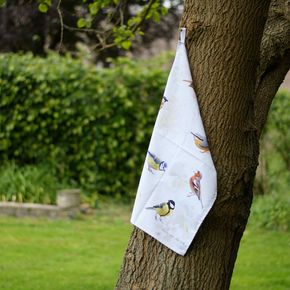 Theedoek Tuinvogels – Elwin van der Kolk