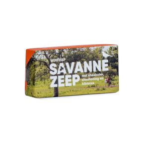 Savannezeep met sheaboter, sheahoning en hybiscus uit West Afrika