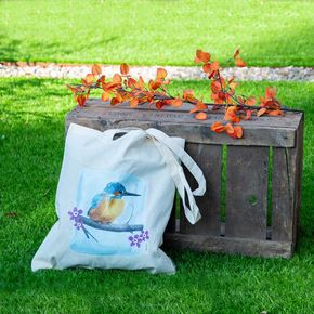 Katoenen tas IJsvogel – Myrte