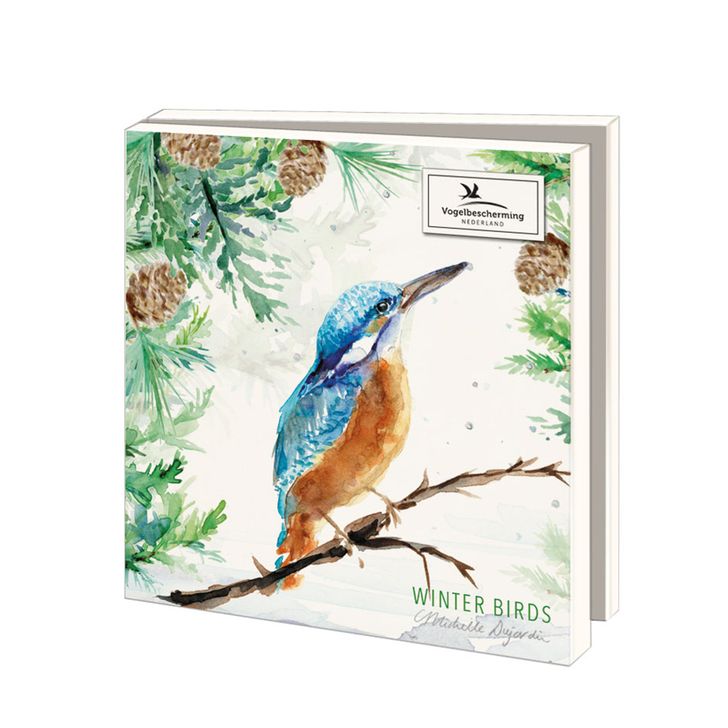 Wenskaartenset wintervogels - Michelle Dujardin