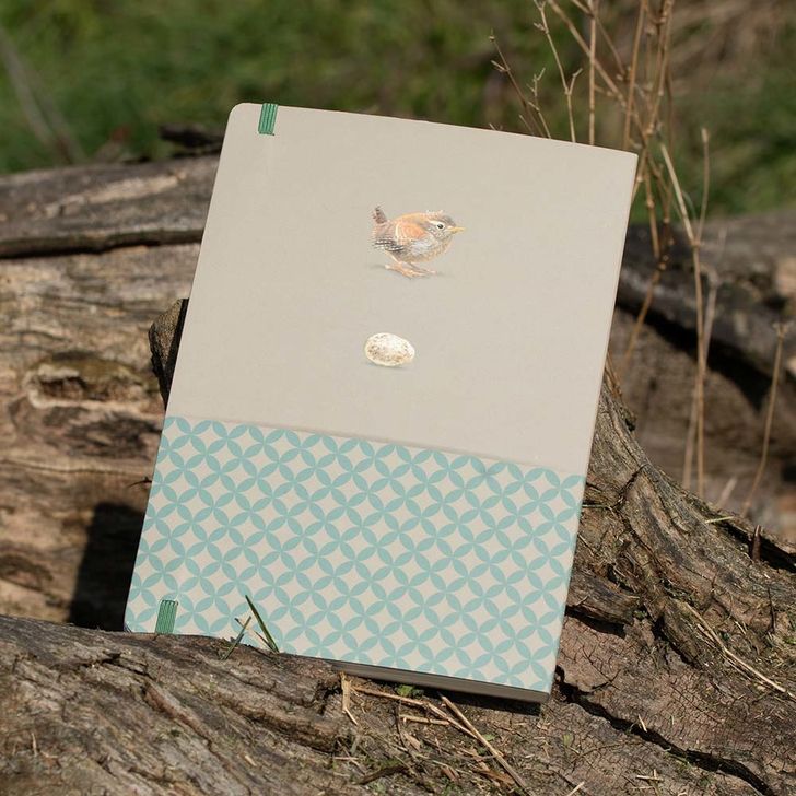 A5 Notitieboekje Winterkoning