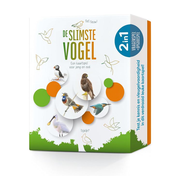 De slimste vogel - Een kaartspel voor jong en oud