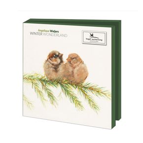 Wenskaartenset winter wonderland - Angelique Weijers