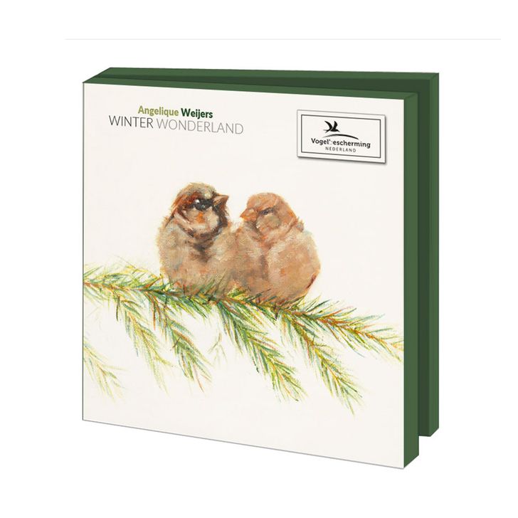 Wenskaartenset winter wonderland - Angelique Weijers