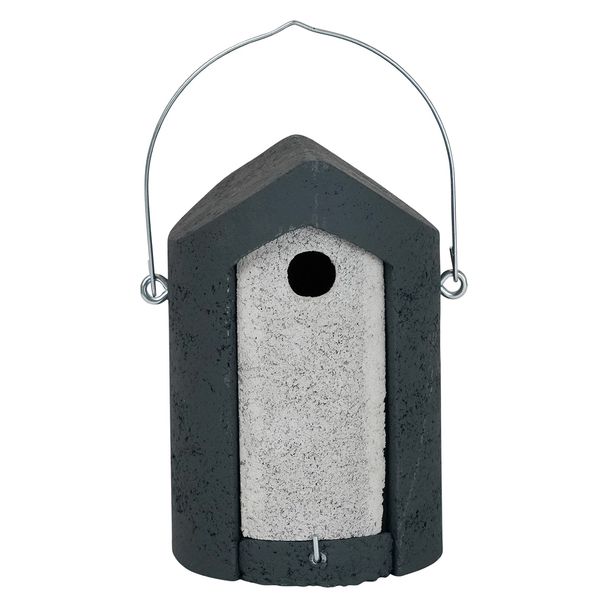 Nestkast WoodStone® Zaragoza - 28 mm grijs