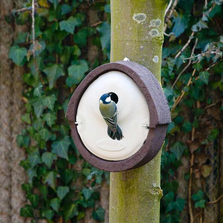 Vivara Nestkast Alicante Woodstone 28 mm bruin